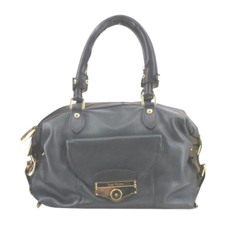 Louis Vuitton Navy Blue Sac Louis Bag For Sale