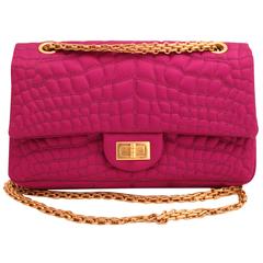 Chanel 2.55 Double Flap bag with golden hardware