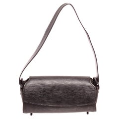 Lot - Louis Vuitton Black Epi Leather Nocturne PM Handbag Date Code:  MI1019(?)