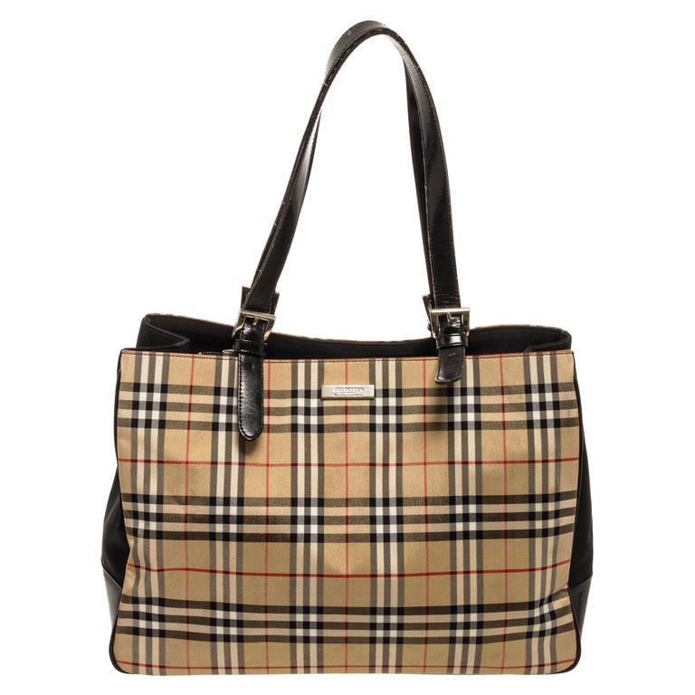 Burberry Leather Shoulder Bag at 1stDibs