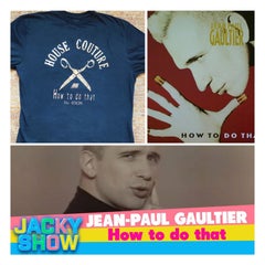 Jean Paul Gaultier  House Couture How to do that Music Video Shirt Top T-shirt
