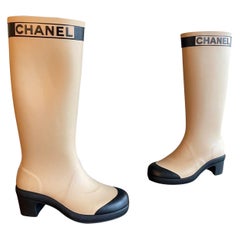 Chanel Rain Boot
