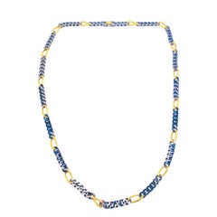 Vintage Monet Figaro Chain Necklace, 1980s