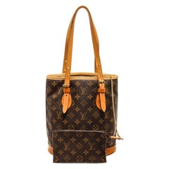 Louis Vuitton Monogram Petite Bucket Shoulder Bag