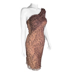 SS 2006 Dior by John Galliano Lace Mini Dress
