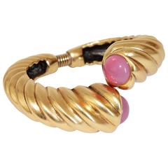Fabulous Oscar De La renta twisted bracelet of the 90s 12