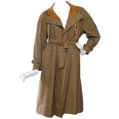 1980s Claude Montana Trench Coat 10