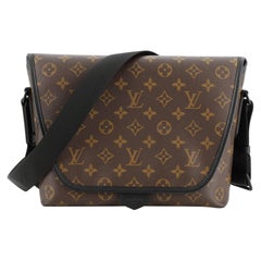 Louis Vuitton Magnetic Messenger Bag Macassar Monogram Canvas