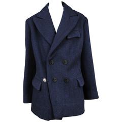 Martin Margiela Blue Doll Coat