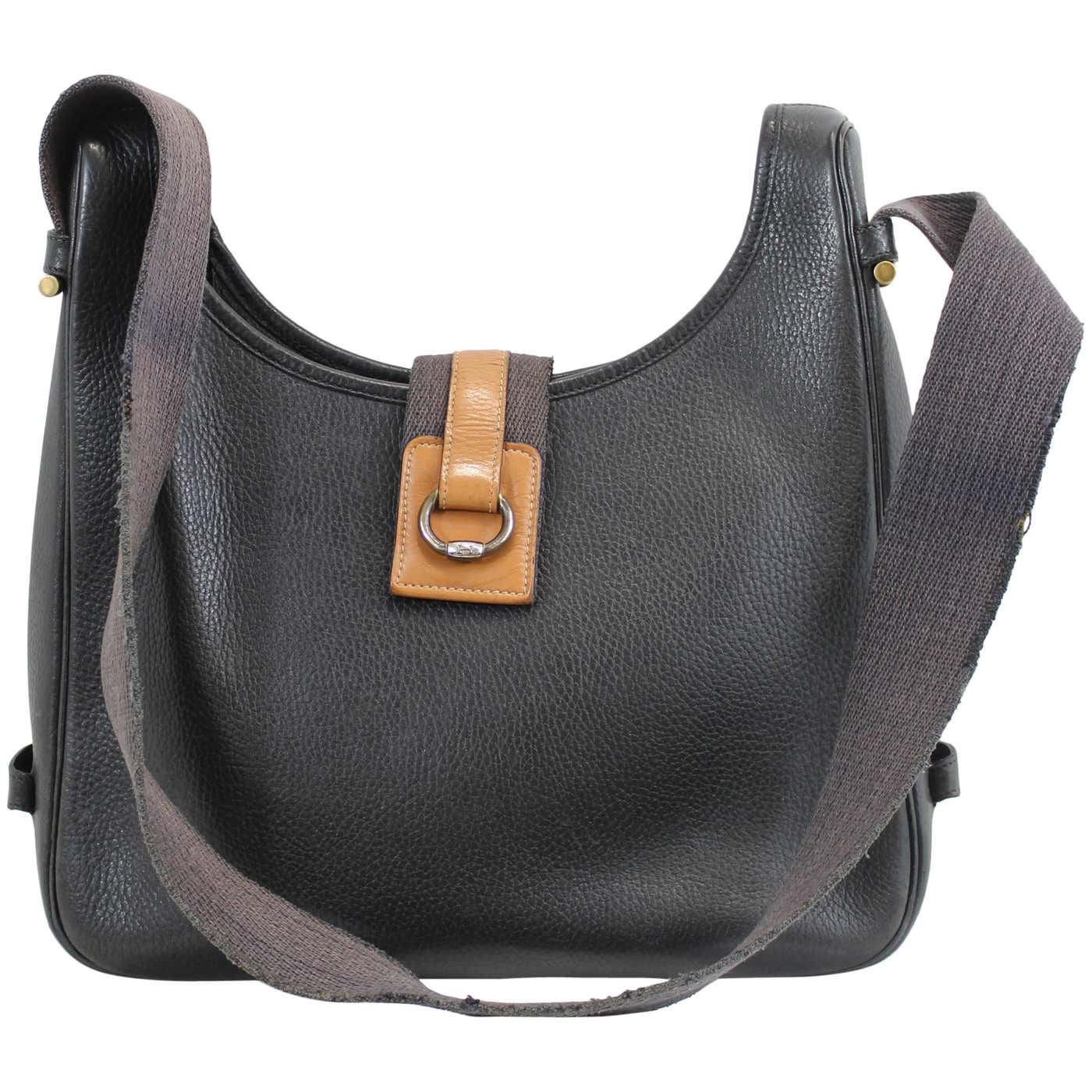 Vintage Tsako Hermes Bag in Grained Togo Leather. 1986 (marked P) at ...
