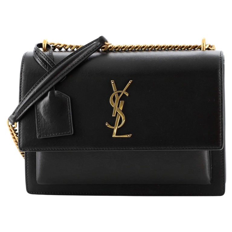 Saint Laurent Sunset Crossbody Bag Leather Medium For Sale at 1stDibs
