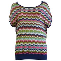 M Missoni "Oversize" Look Cotton Blend Top (42 ITL) 11
