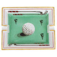 Hermès Vintage Ashtray Golf Motiv