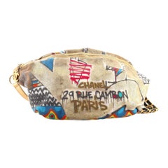 Chanel Paris-New York Street Spirit Waist Bag Graffiti Printed Canvas
