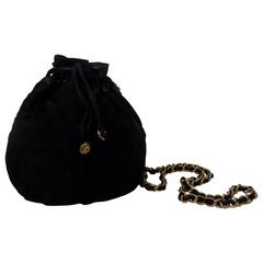 Vintage 1992s Chanel black satchel