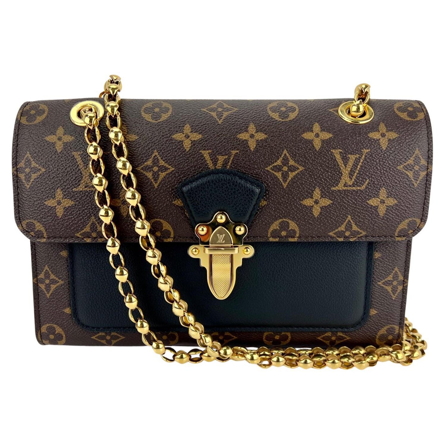Louis Vuitton Vintage Kelly Style Gold Evening Top Handle Satchel Bag at  1stDibs