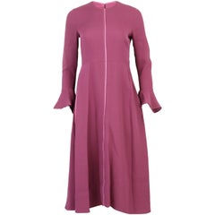 Roksanda Paneled Silk Midi Dress Uk 10