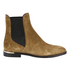 Jimmy Choo Suede Ankle Boots Eu 38.5 Uk 5.5 Us 8.5