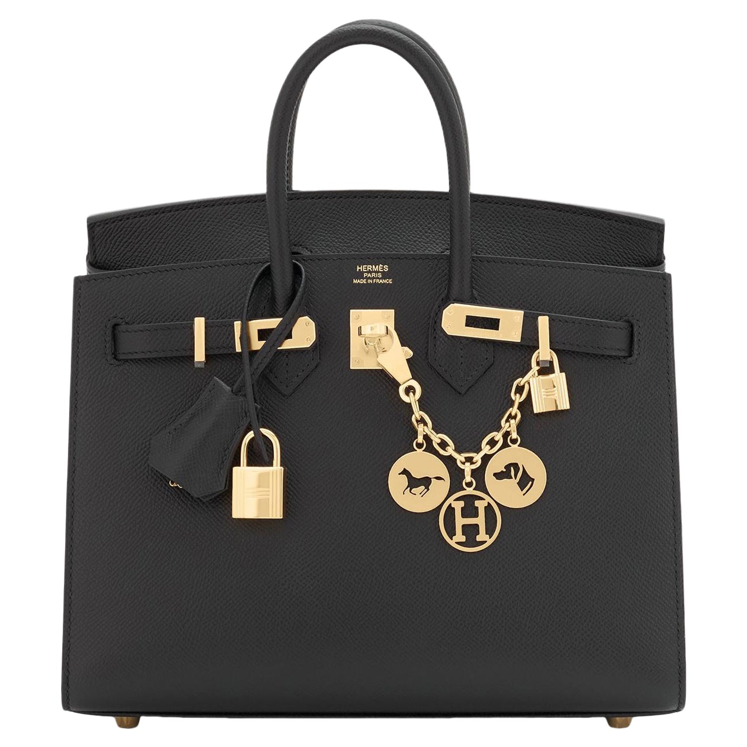 Hermes Birkin 25 Bag Sellier Gold Epsom Leather with Gold Hardware –  Mightychic