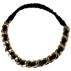Retro 1980s Chanel Necklace/Headband