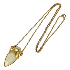 Givenchy Matte Gold Amphora Pendant
