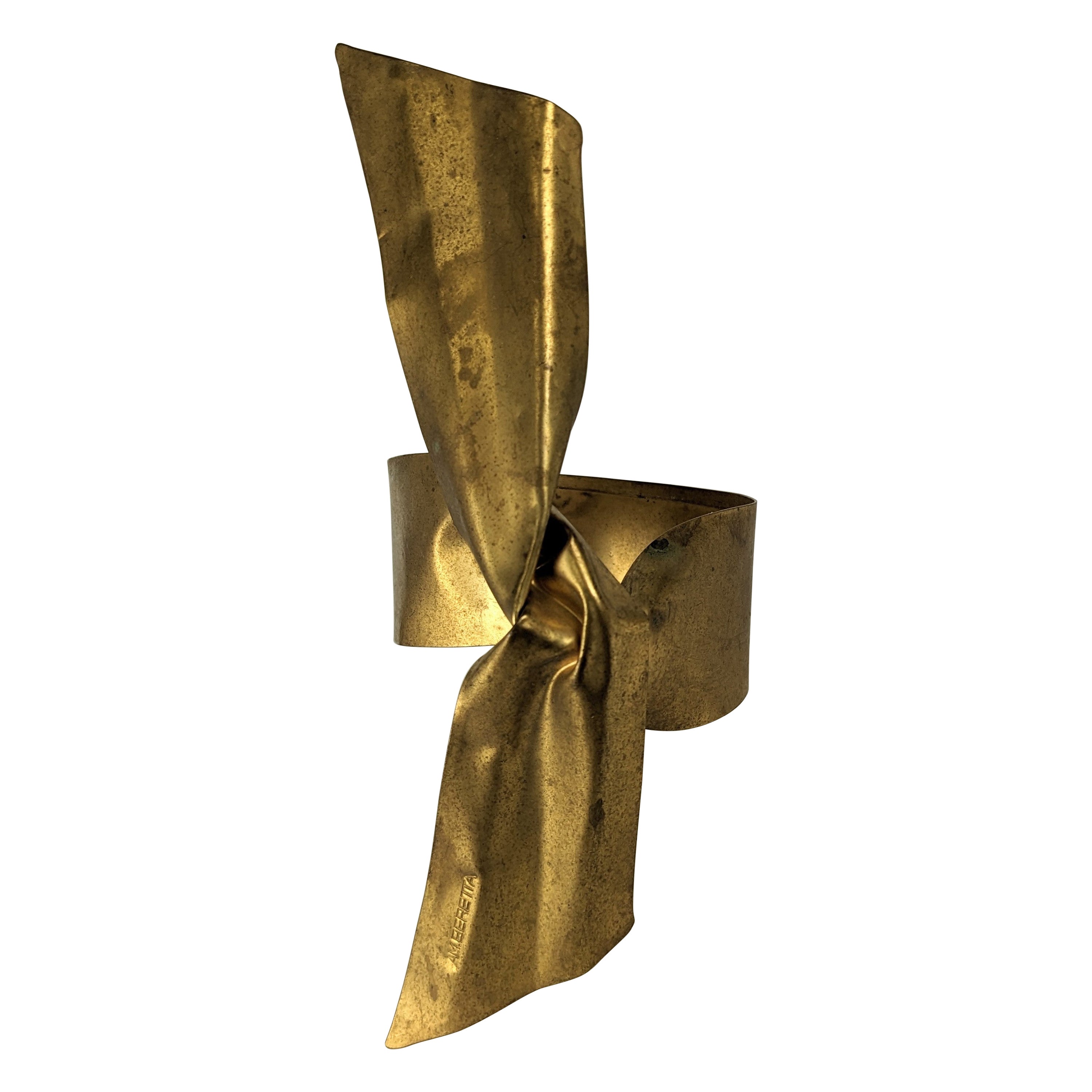 Sculpture de manchette d'art Anne Marie Beretta en vente