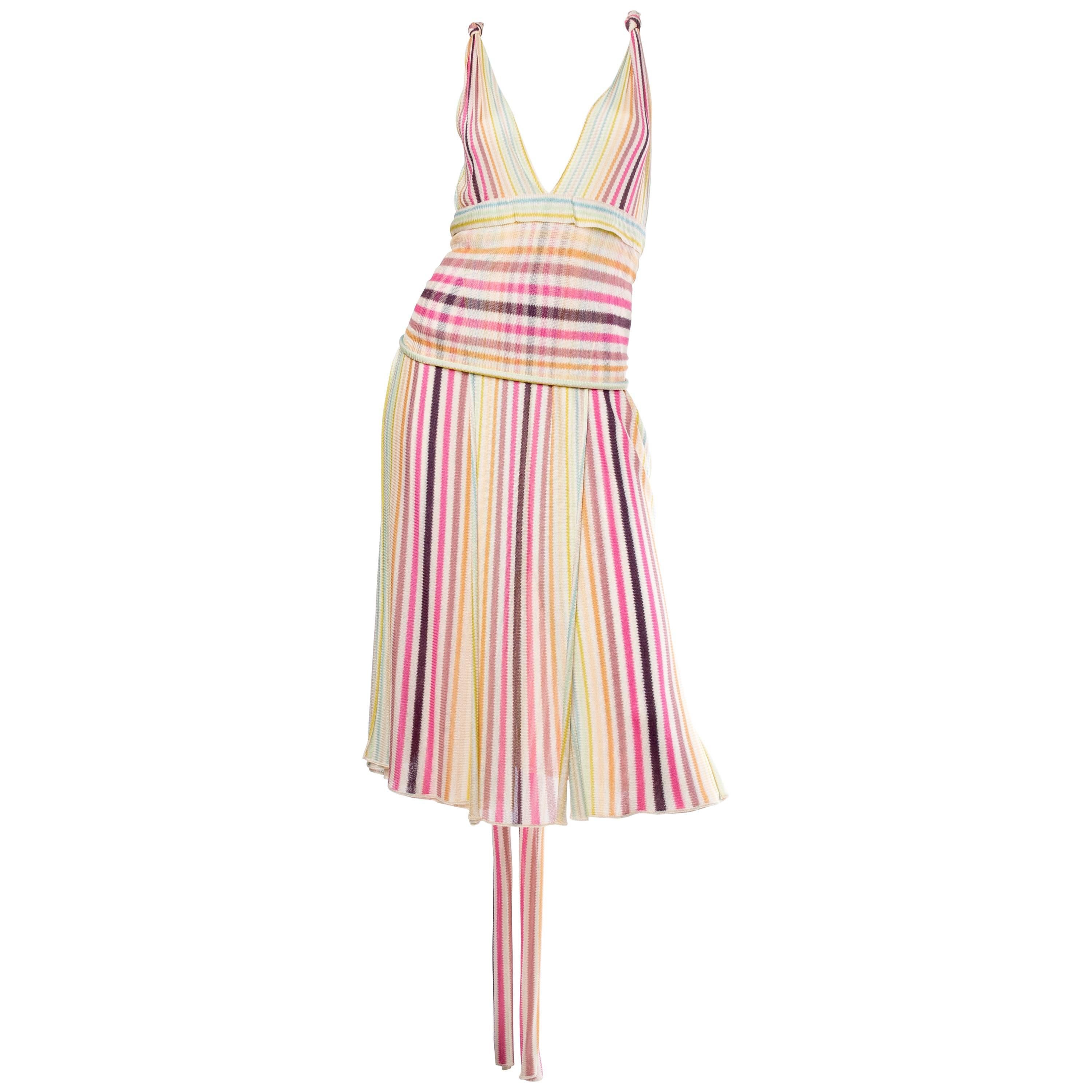 Slinky Missoni Striped Dress