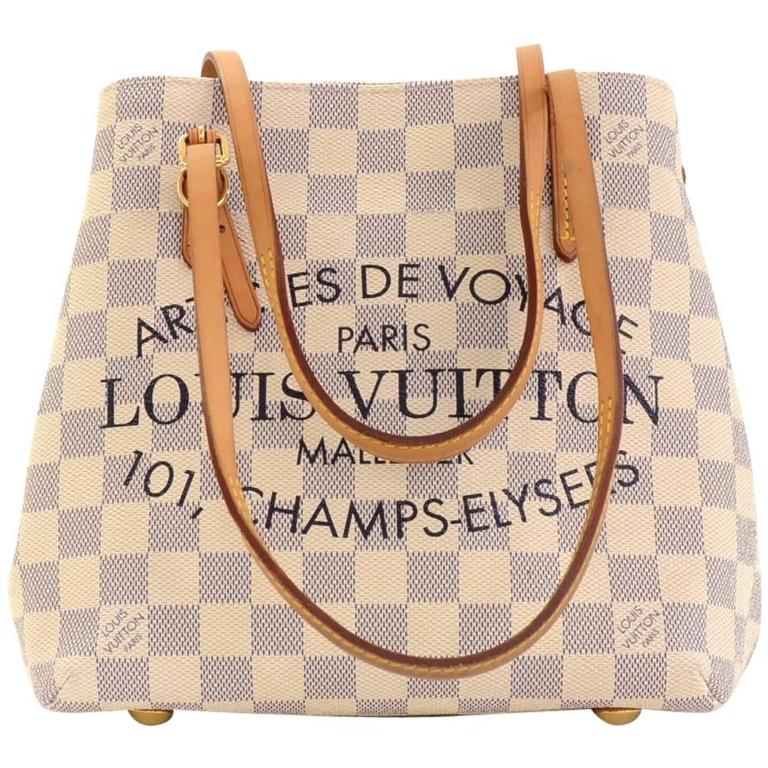 Louis Vuitton Limited Edition Damier Azur Canvas Beach Cabas PM