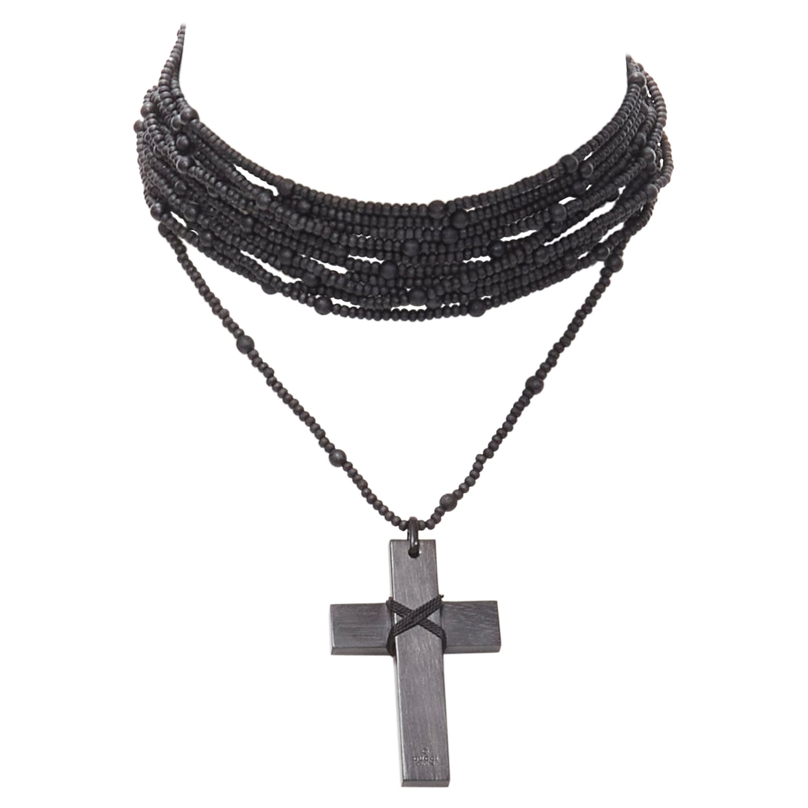 Cross Necklace Gucci - 4 For Sale on 1stDibs