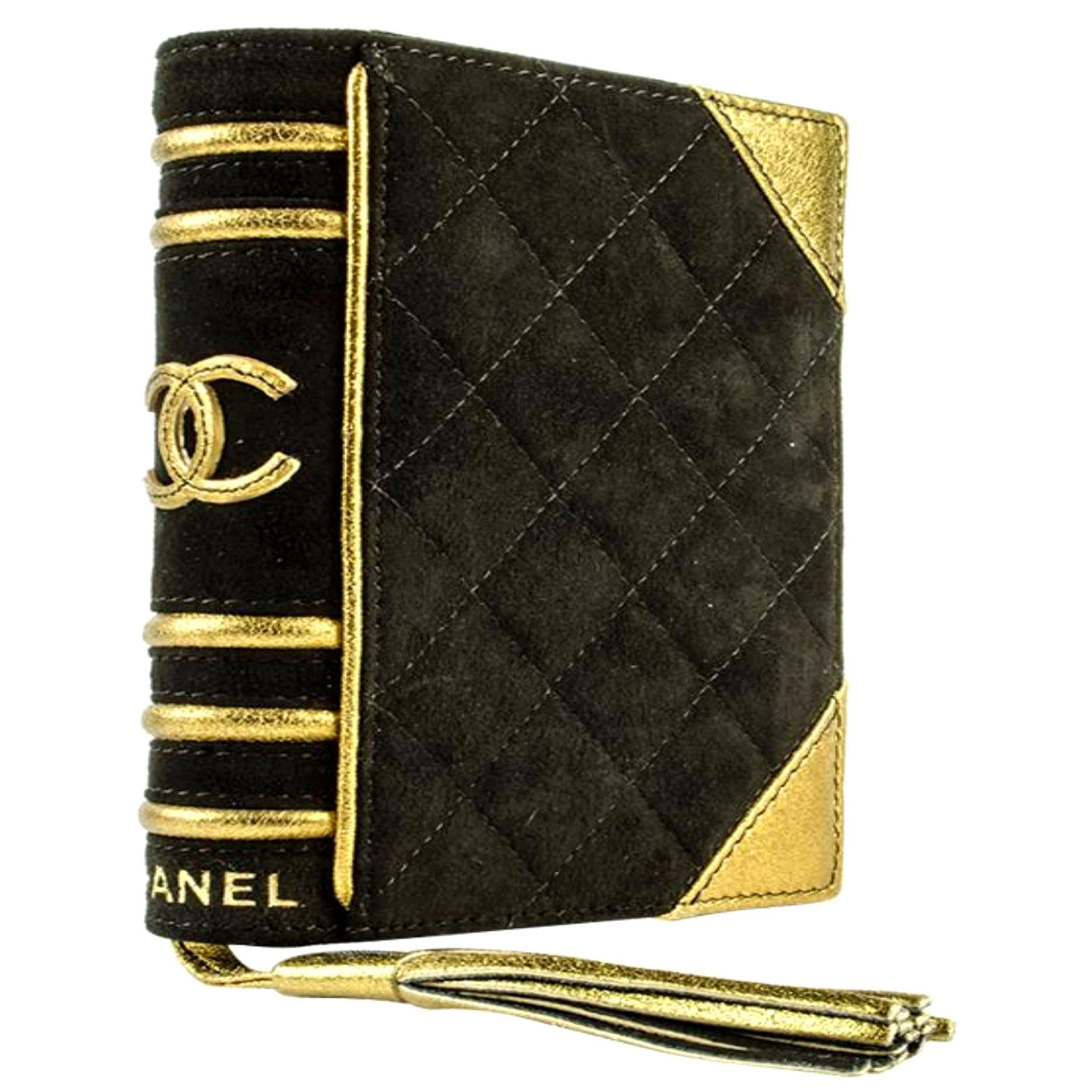 chanel book wallet