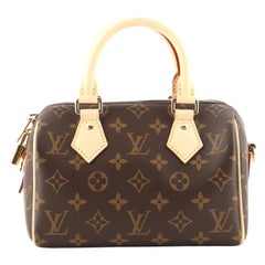 Louis Vuitton Speedy Bandouli√ Re 20, Beige, One Size