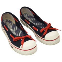 Retro 1970's Norma Kamali Sneaker Flats