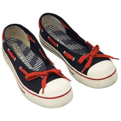 1970's Norma Kamali Sneaker Flats 3