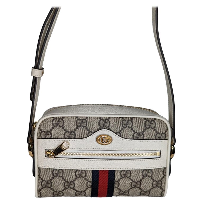 Pre-Owned Gucci Ophidia Small GG Supreme Crossbody Bag 