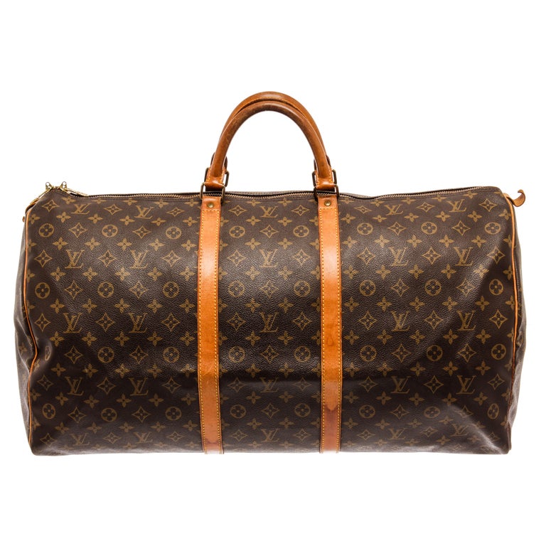 Brown Monogram Canvas Travel Bag by Louis Vuitton