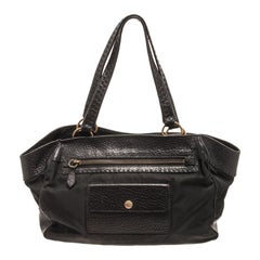 Prada Black Leather Shoulder Bag