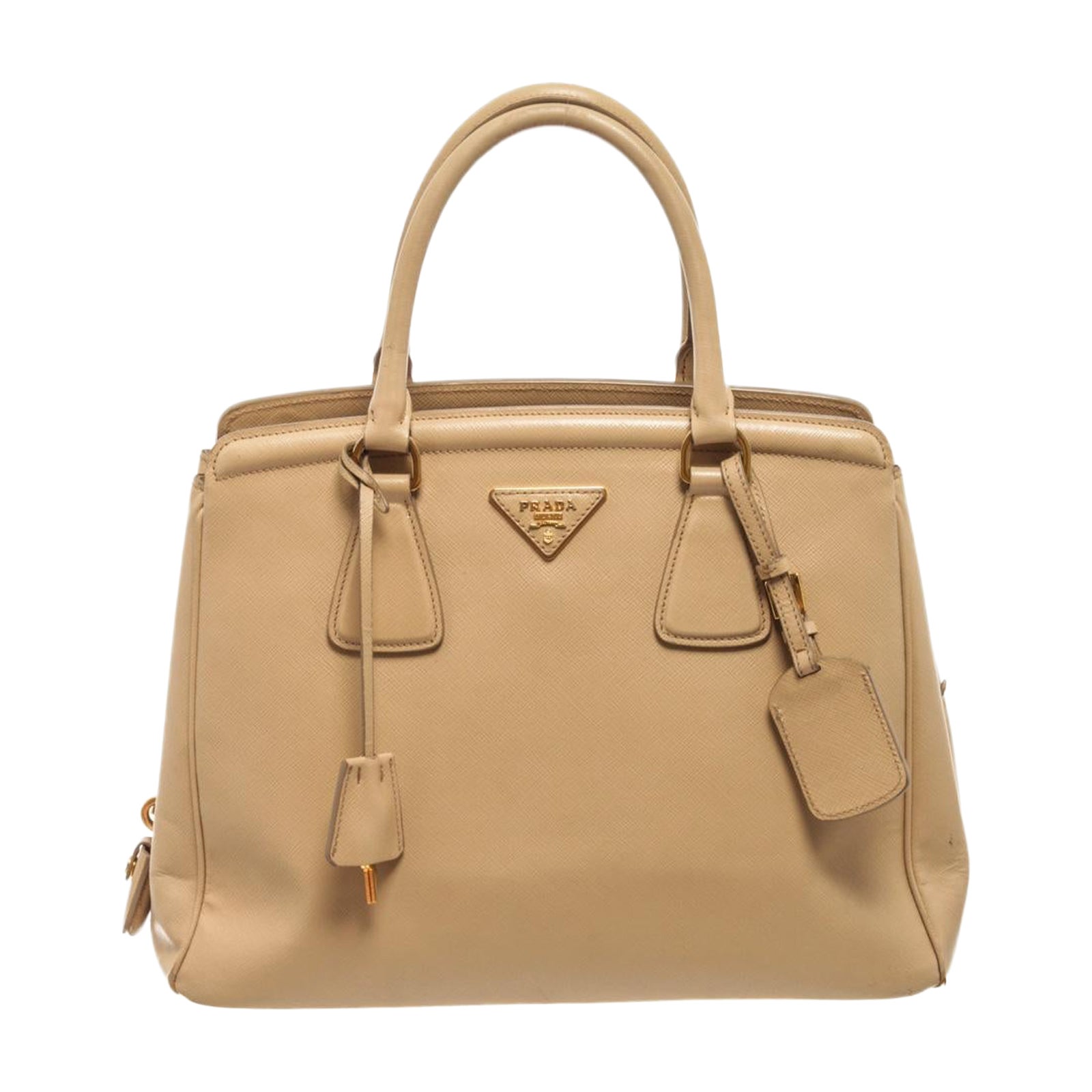 Prada Frame Handle Bag Spazzolato Leather Small at 1stDibs prada