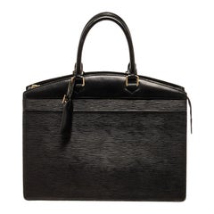 Louis Vuitton Black Epi Leather Riviera Bag