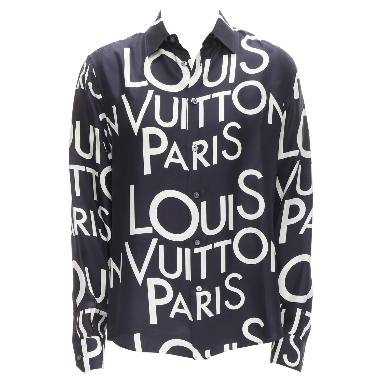 Louis Vuitton Paris Shirts - 2 For Sale on 1stDibs | louis vuitton paris  tshirt, paris louis vuitton trikot, lv made shirt