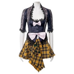 John Galliano 'Princess Lucretia' corset and skirt ensemble, ss 1994