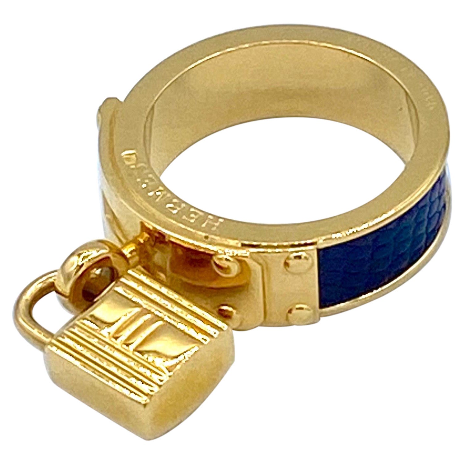 Hermès Régate Scarf Ring - Gold - HER219699