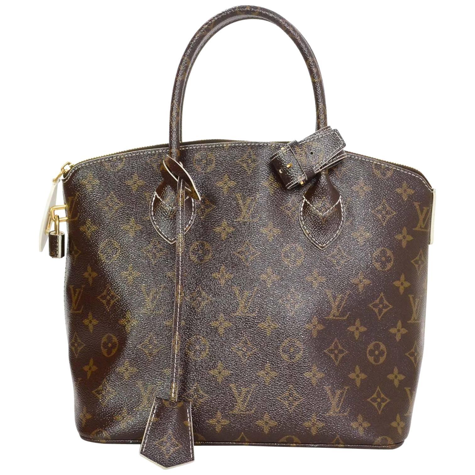 Louis Vuitton Limited Edition Monogram Fetish Lockit Bag rt. $3, 050