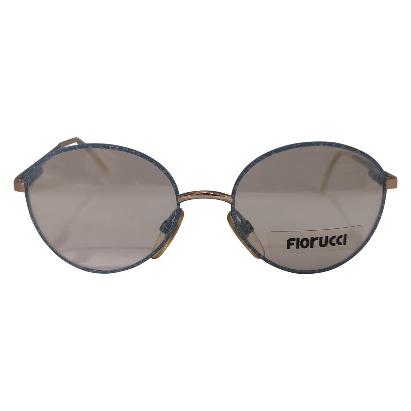 Fiorucci light blue frames glasses NWOT