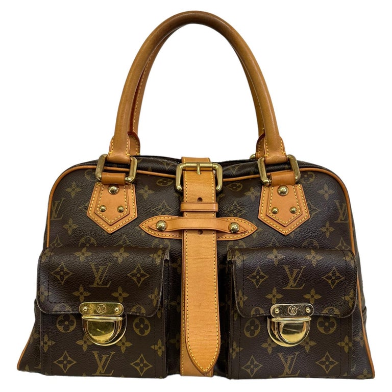 Sold at Auction: A Louis Vuitton Manhattan GM monogram canvas and leather  bag