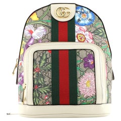 Gucci Ophidia Backpack Flora GG Coated Canvas Small