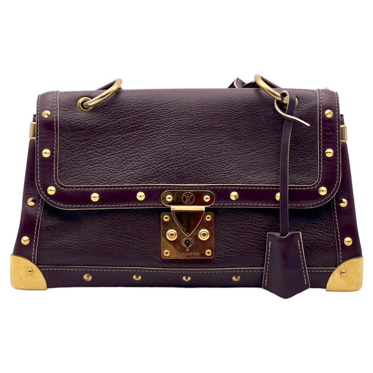 Louis Vuitton Suhali Le Fabuleux Purple Top Handle Bag For Sale at 1stDibs