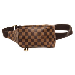 Braune Damier Ebene Geronimos Taillettentasche von Louis Vuitton