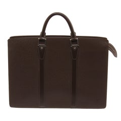 Louis Vuitton Brown Taiga Leather Porte Document Briefcase