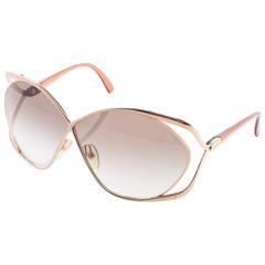 1980s Christian Dior Metal Butterfly Sunglasses 11
