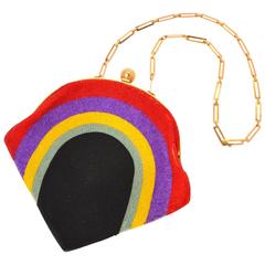 1960's Pierre Cardin Beaded Evening Purse 5